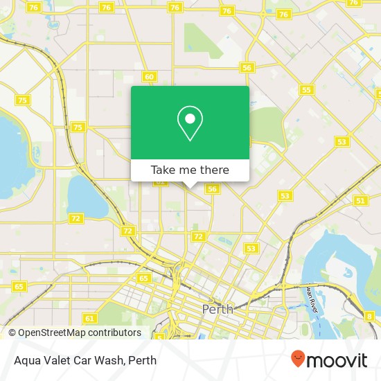 Aqua Valet Car Wash map