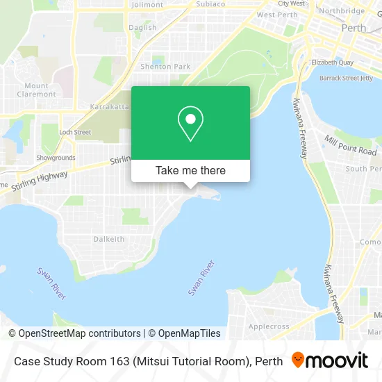 Mapa Case Study Room 163 (Mitsui Tutorial Room)