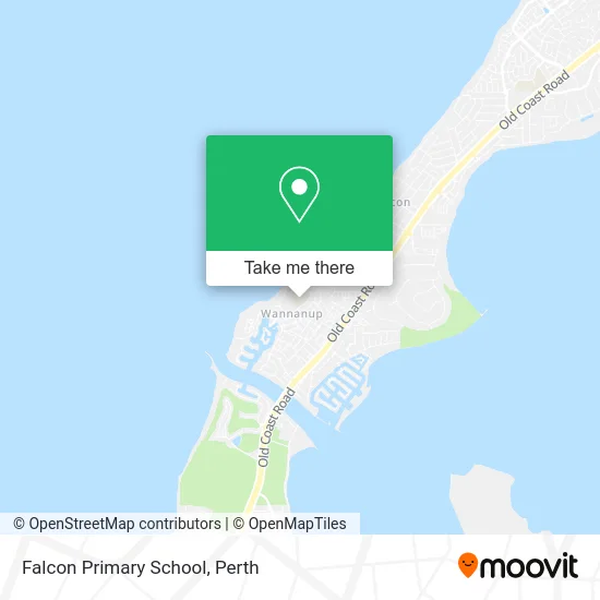 Mapa Falcon Primary School