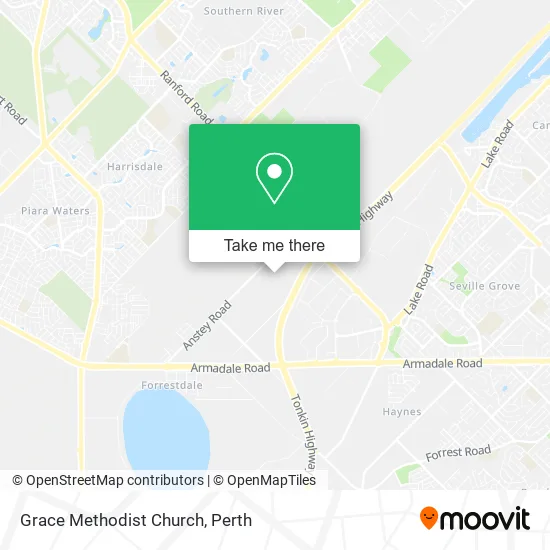 Mapa Grace Methodist Church