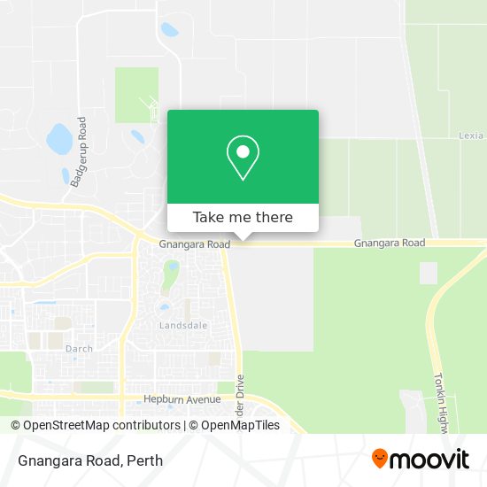 Gnangara Road map