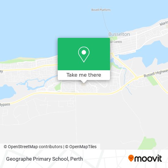 Geographe Primary School map