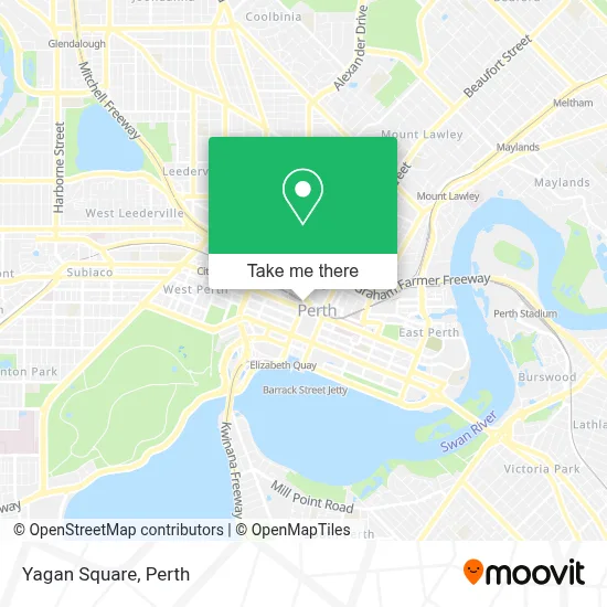 Yagan Square map