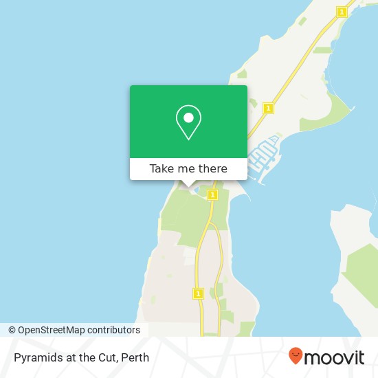 Pyramids at the Cut, 69 Country Club Dr Dawesville WA 6211 map