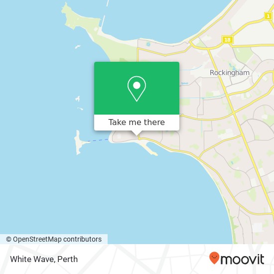 White Wave, 63 Penguin Rd Safety Bay WA 6169 map