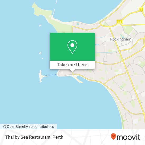 Mapa Thai by Sea Restaurant, Safety Bay Rd Safety Bay WA 6169