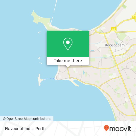 Flavour of India, Safety Bay Rd Shoalwater WA 6169 map