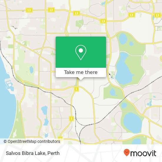 Mapa Salvos Bibra Lake, 28B Port Kembla Dr Bibra Lake WA 6163