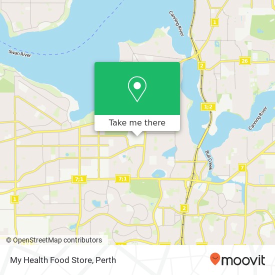 My Health Food Store, 125-133 Riseley St Booragoon WA 6154 map