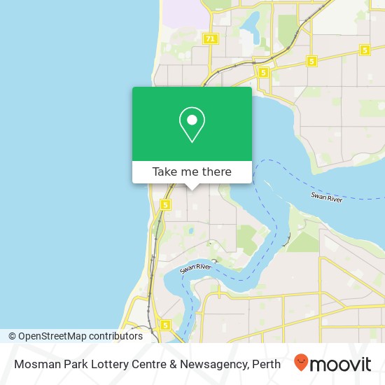 Mosman Park Lottery Centre & Newsagency, 50 Harvey St Mosman Park WA 6012 map