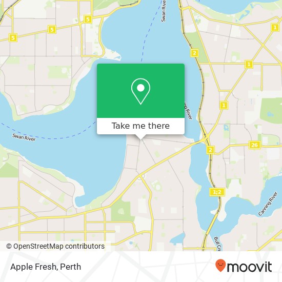 Apple Fresh, 37 Ardross St Applecross WA 6153 map