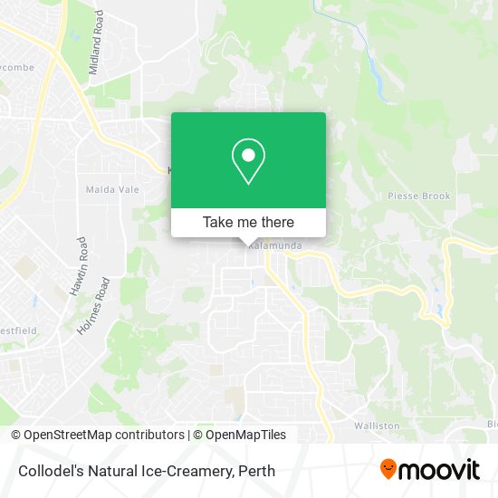 Collodel's Natural Ice-Creamery map