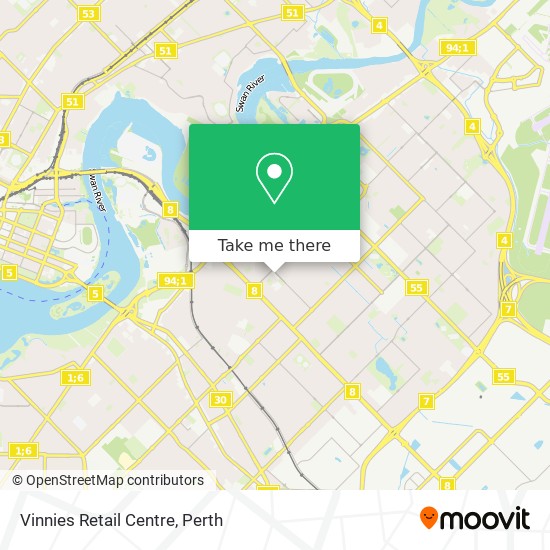 Vinnies Retail Centre map