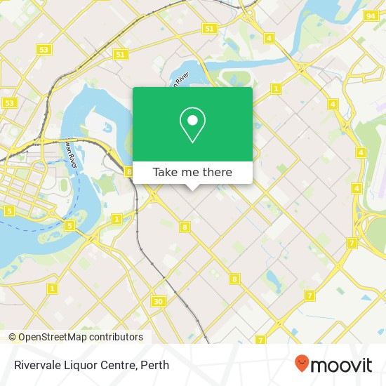 Rivervale Liquor Centre map