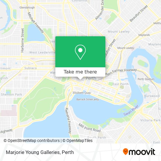 Marjorie Young Galleries map