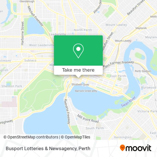 Busport Lotteries & Newsagency map