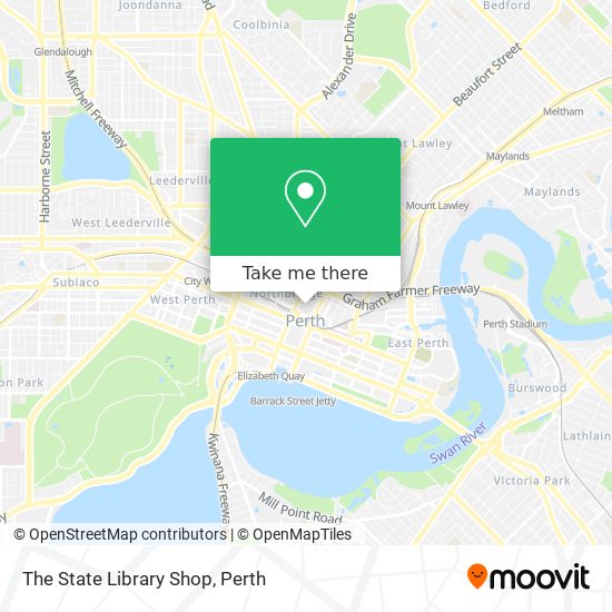 The State Library Shop map