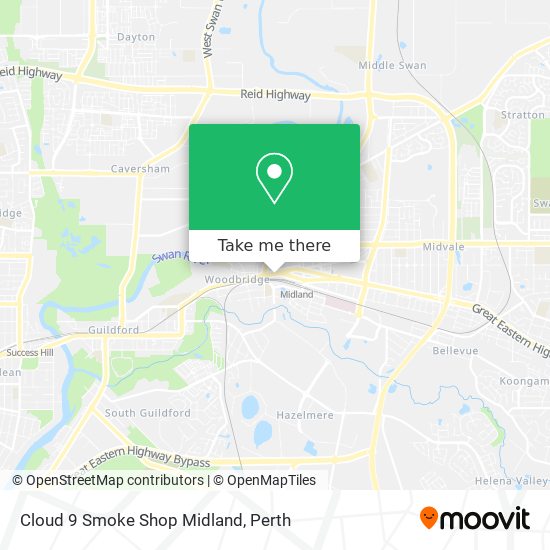 Cloud 9 Smoke Shop Midland map