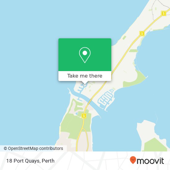Mapa 18 Port Quays