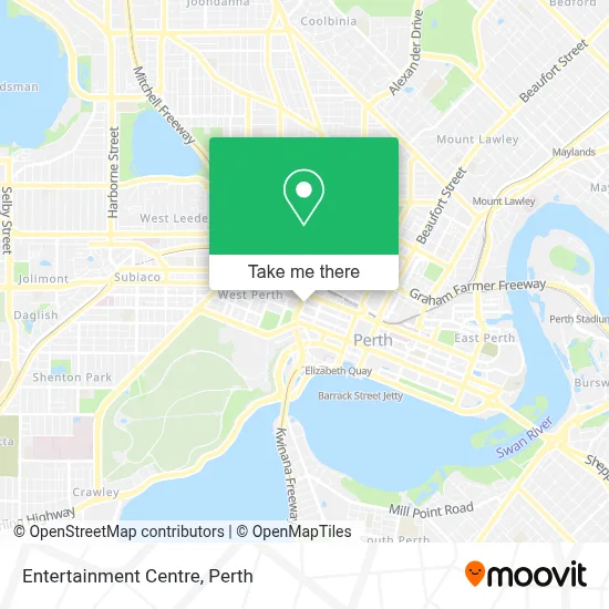Mapa Entertainment Centre