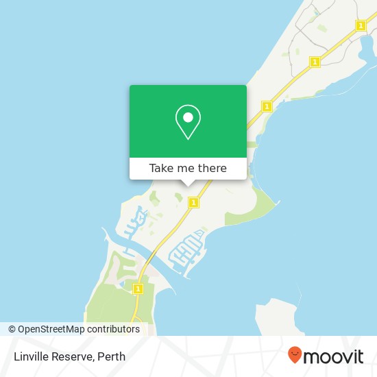 Linville Reserve map