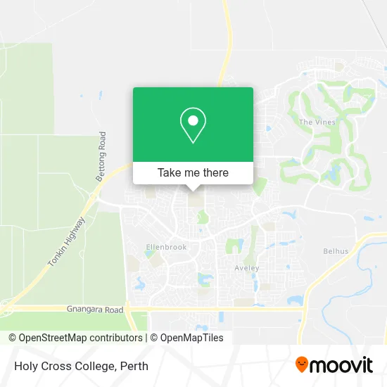 Mapa Holy Cross College