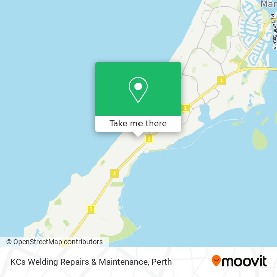 KCs Welding Repairs & Maintenance map