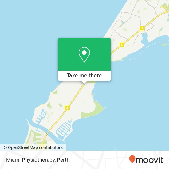 Miami Physiotherapy map