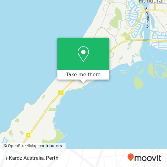 i-Kardz Australia map