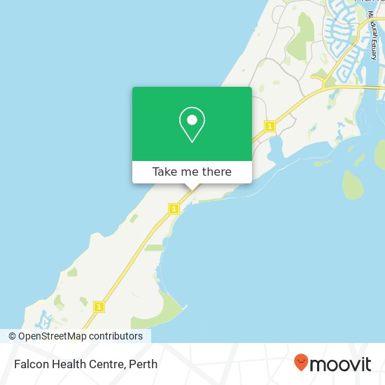 Falcon Health Centre map
