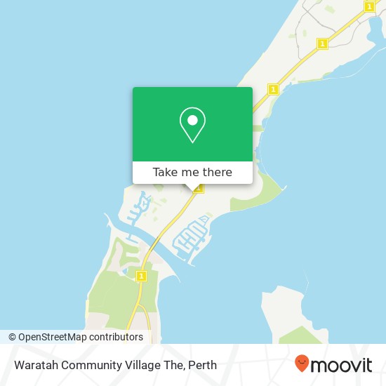 Mapa Waratah Community Village The