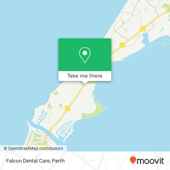 Falcon Dental Care map