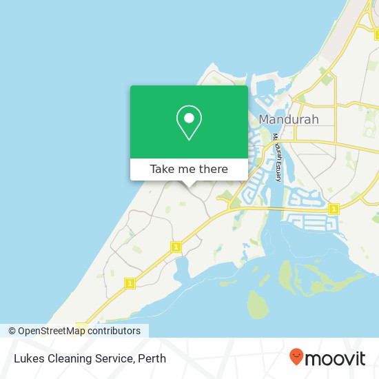Lukes Cleaning Service map