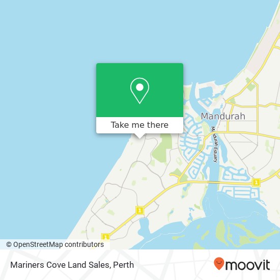 Mapa Mariners Cove Land Sales