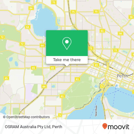 OSRAM Australia Pty Ltd map