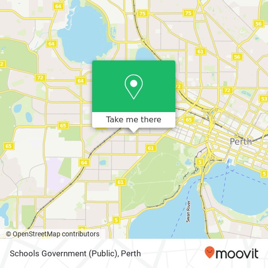 Mapa Schools Government (Public)