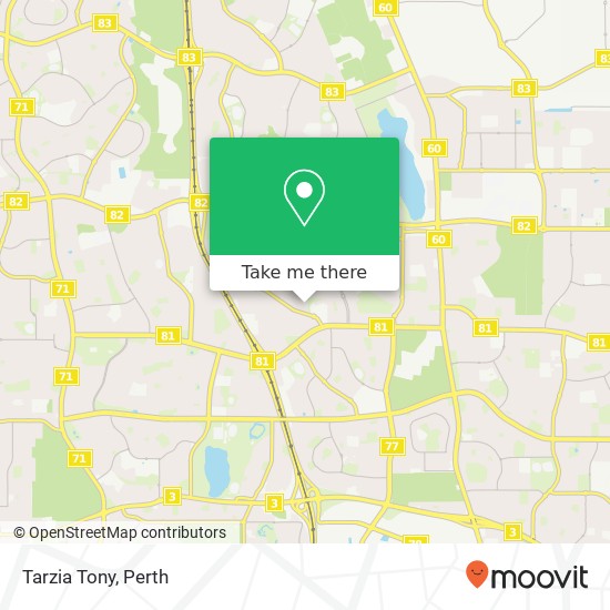 Tarzia Tony map