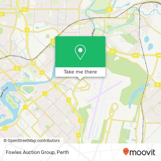 Mapa Fowles Auction Group