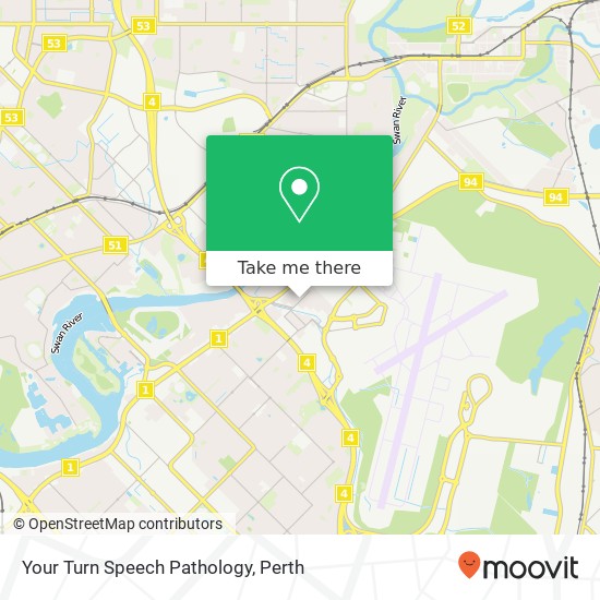Your Turn Speech Pathology map