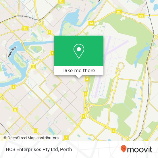 HCS Enterprises Pty Ltd map