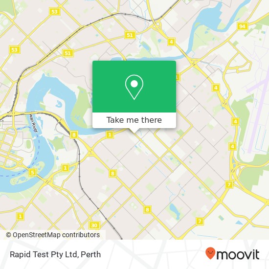 Rapid Test Pty Ltd map