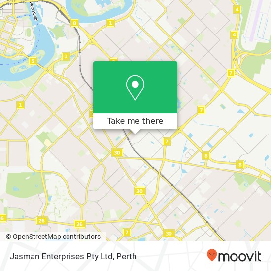 Jasman Enterprises Pty Ltd map