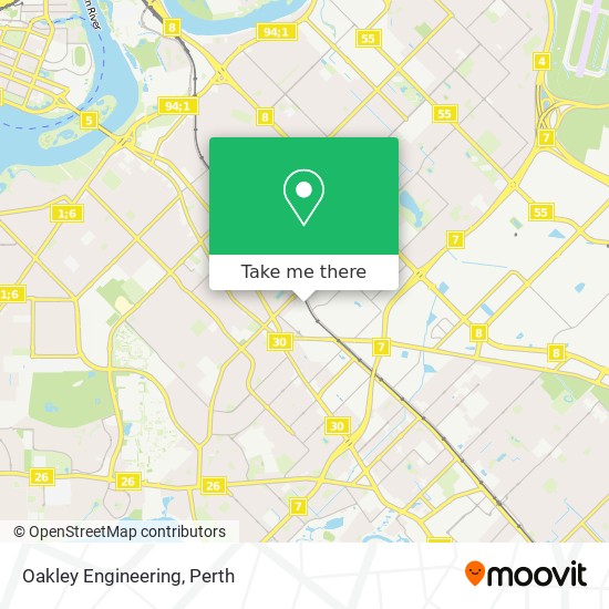 Oakley Engineering map