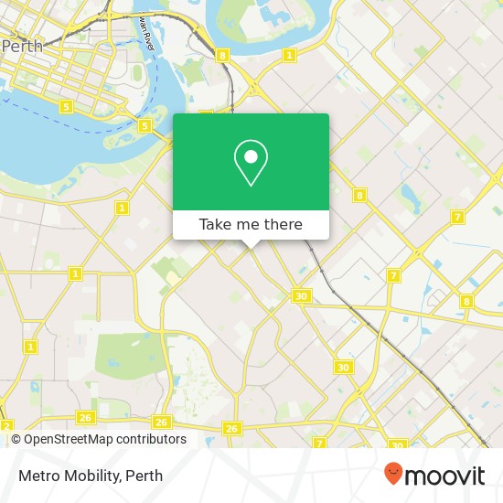 Metro Mobility map