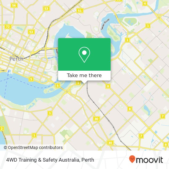 4WD Training & Safety Australia map