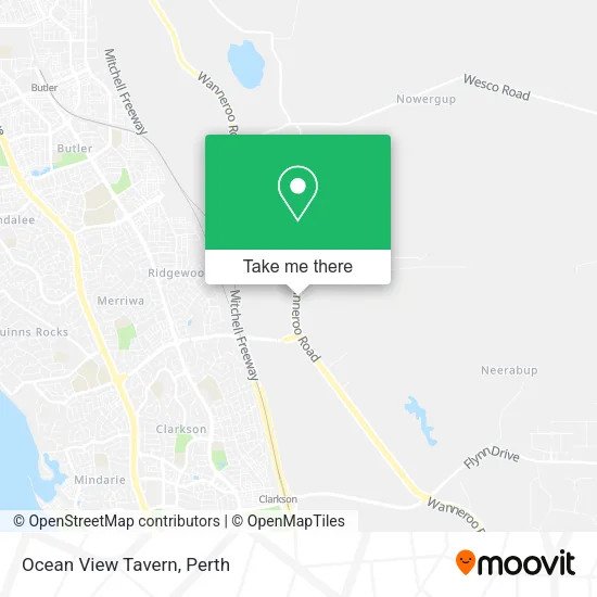 Mapa Ocean View Tavern