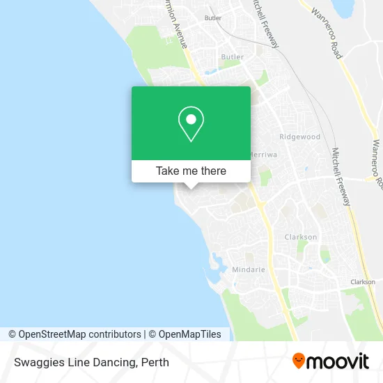 Mapa Swaggies Line Dancing