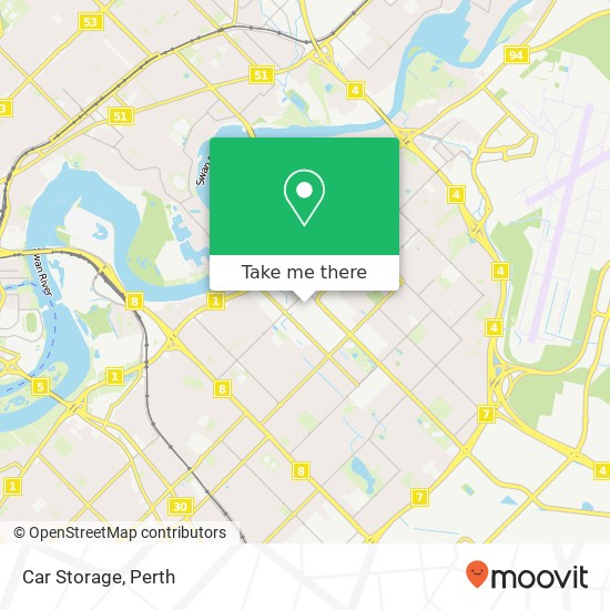 Car Storage map