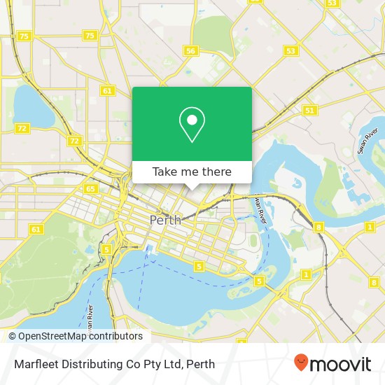 Marfleet Distributing Co Pty Ltd map