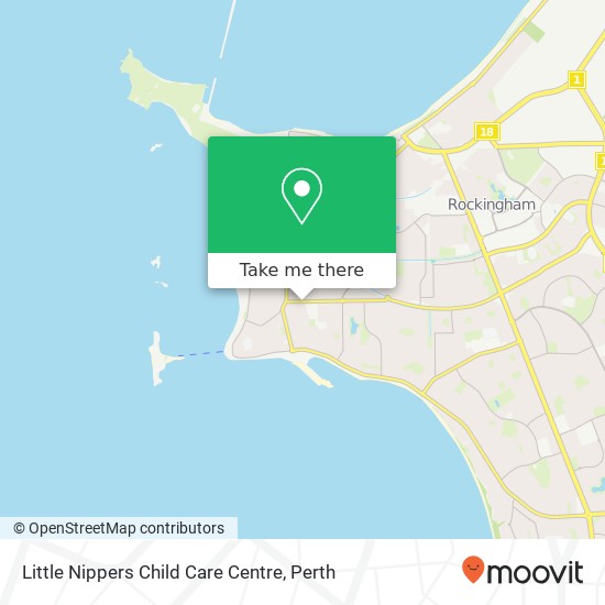 Mapa Little Nippers Child Care Centre